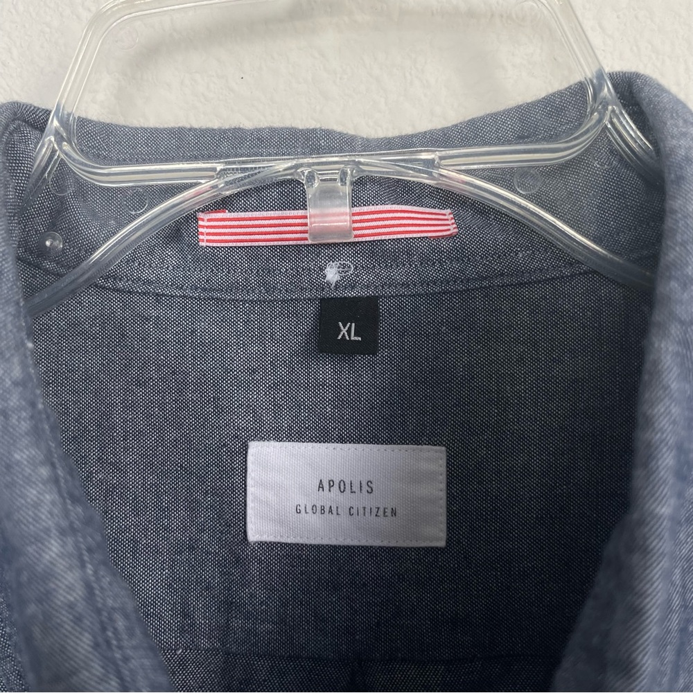 Apolis Global Citizen Button Down Long Sleeve Shi… - image 6